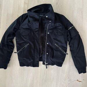 Generation Love Black Moto Style Jacket Size M